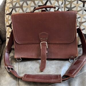 Saddleback Leather Slim Briefcase